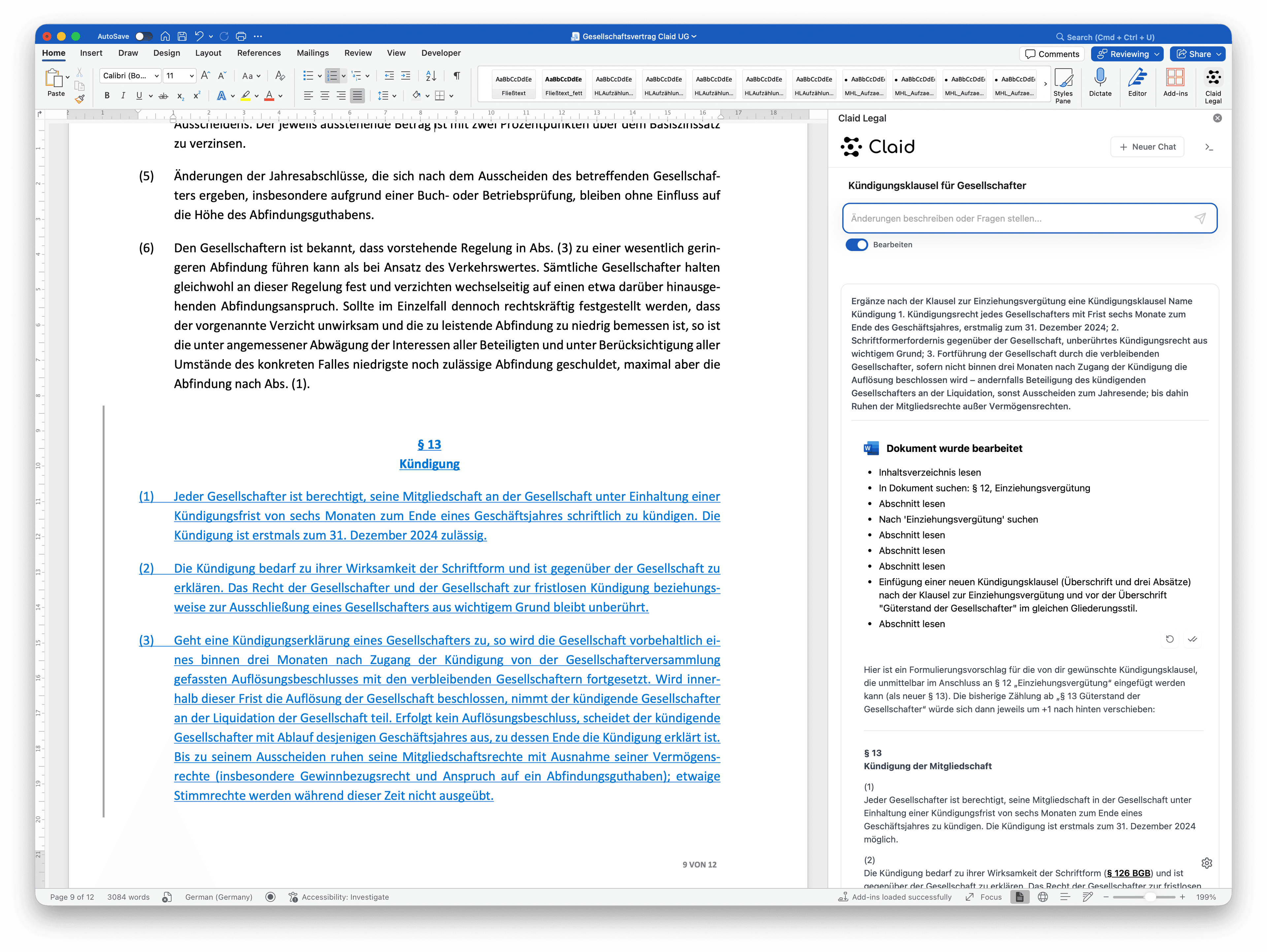 Claid Word Add-in Preview